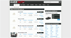 Desktop Screenshot of achat.guideauto.com